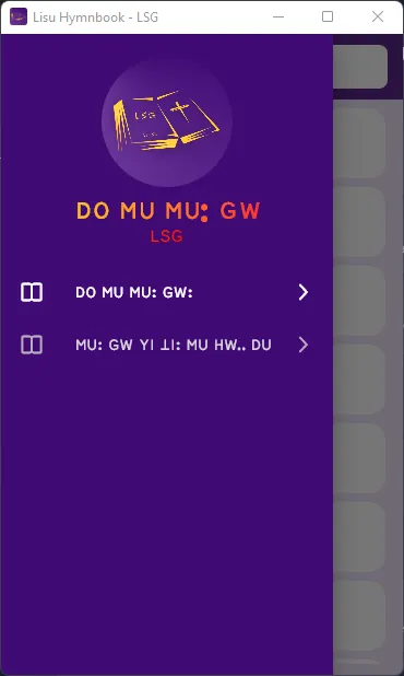 Lisu Hymnbook (LSG) | Indus Appstore | Screenshot