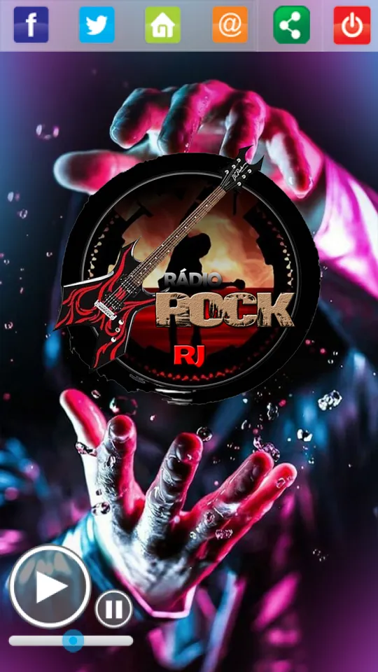 RJ Rádio Rock | Indus Appstore | Screenshot