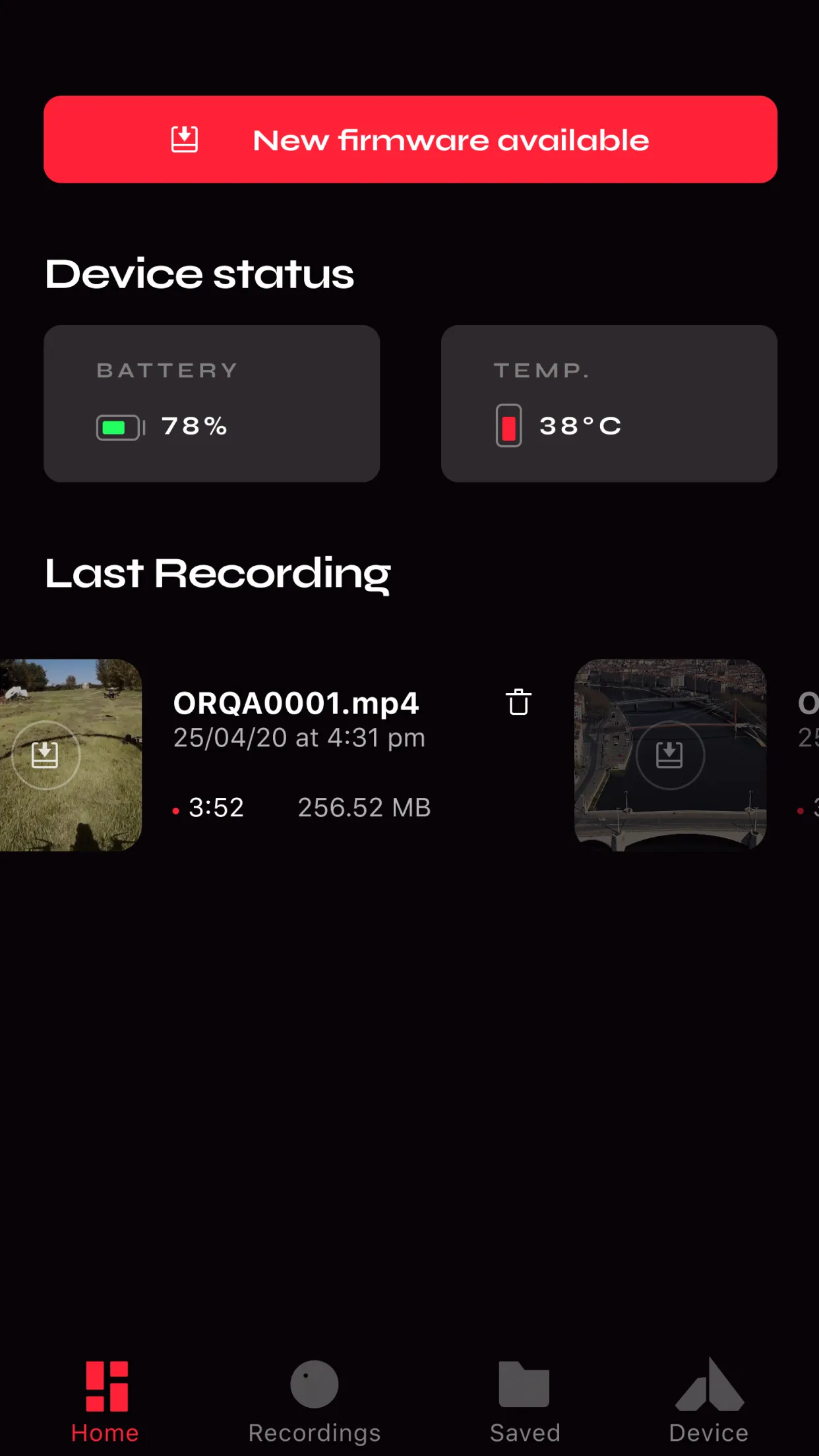 Orqa FPV.Connect | Indus Appstore | Screenshot