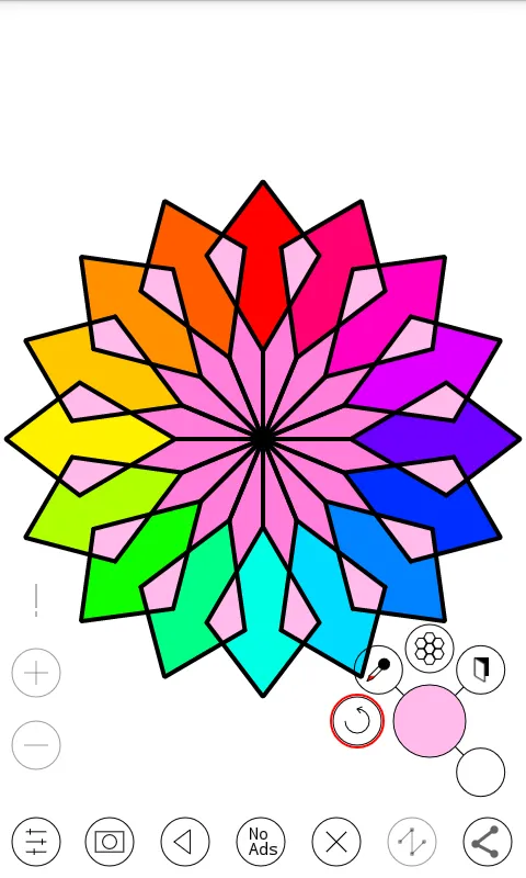 Line Art - Circular Vector Dra | Indus Appstore | Screenshot