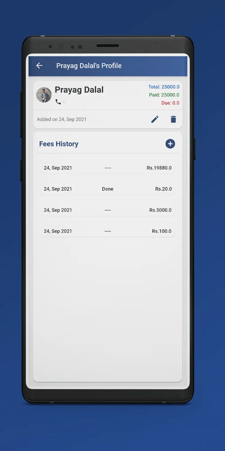 Fees Management - Student's Fe | Indus Appstore | Screenshot