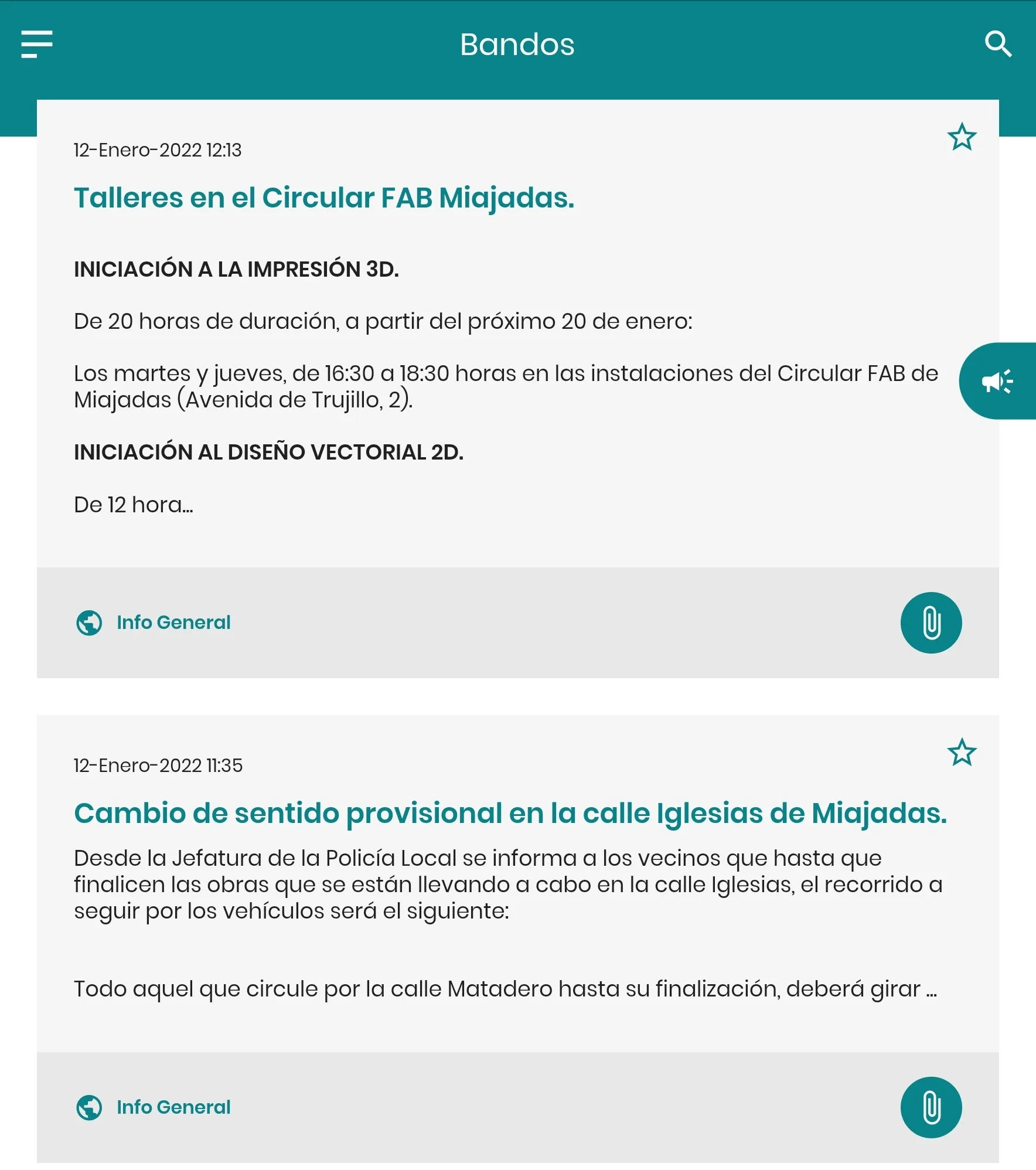 Miajadas Informa | Indus Appstore | Screenshot