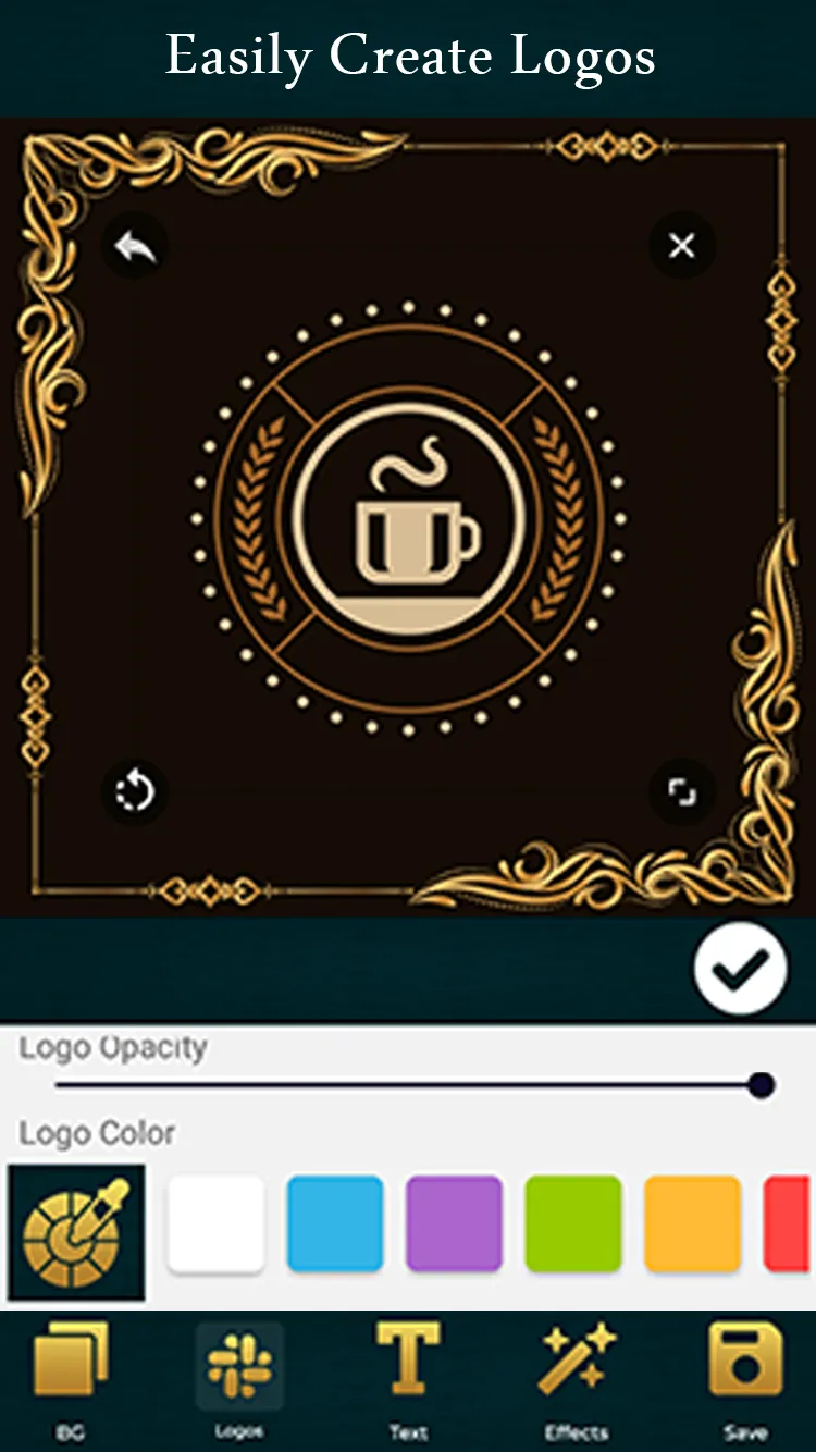 Vintage Logo Maker | Indus Appstore | Screenshot