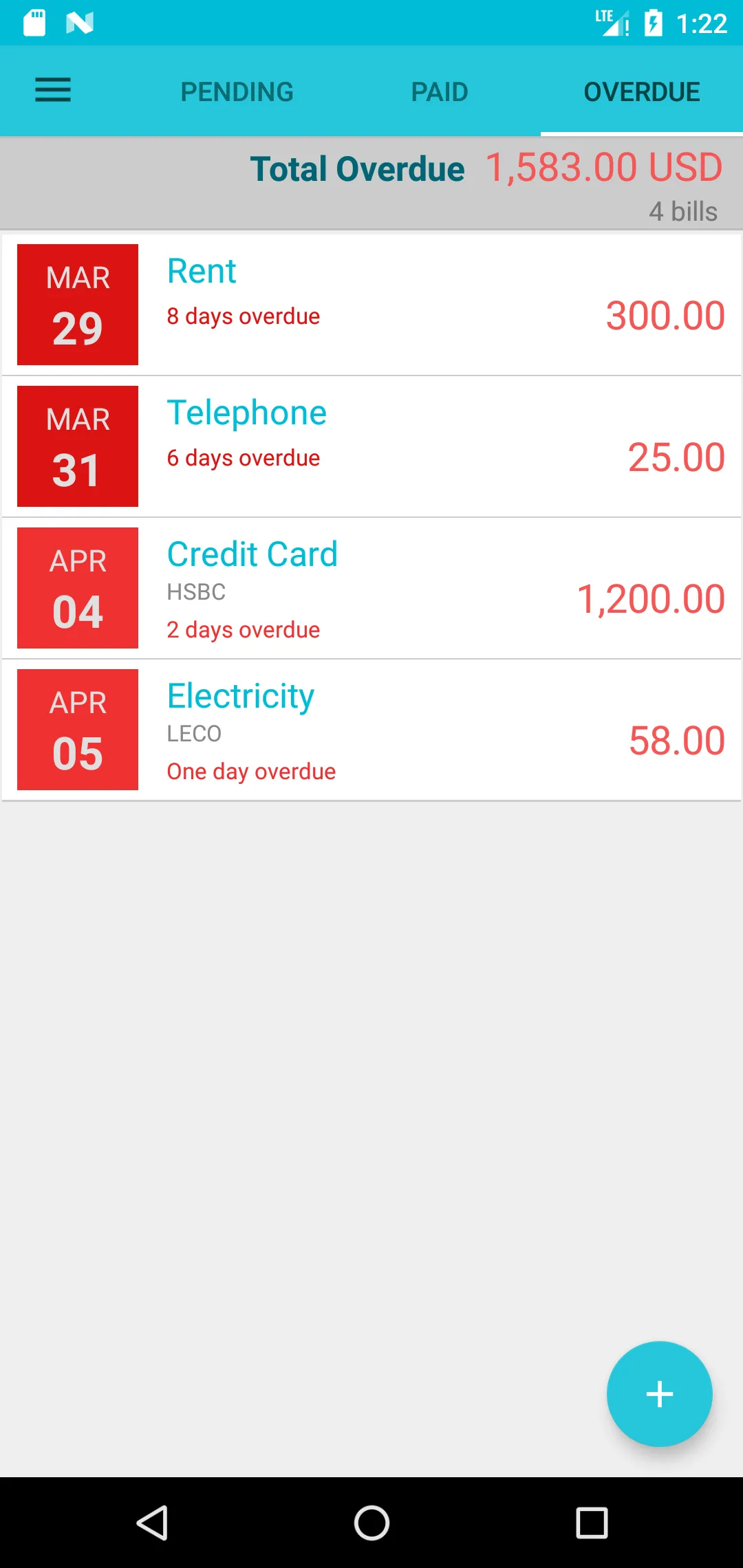 Bill Payment Reminder | Indus Appstore | Screenshot