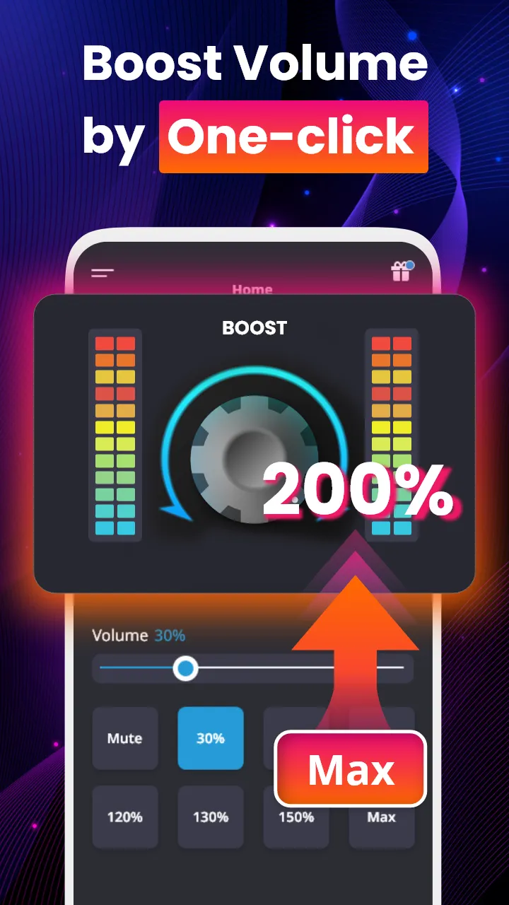 Volume Booster:Sound Maximizer | Indus Appstore | Screenshot