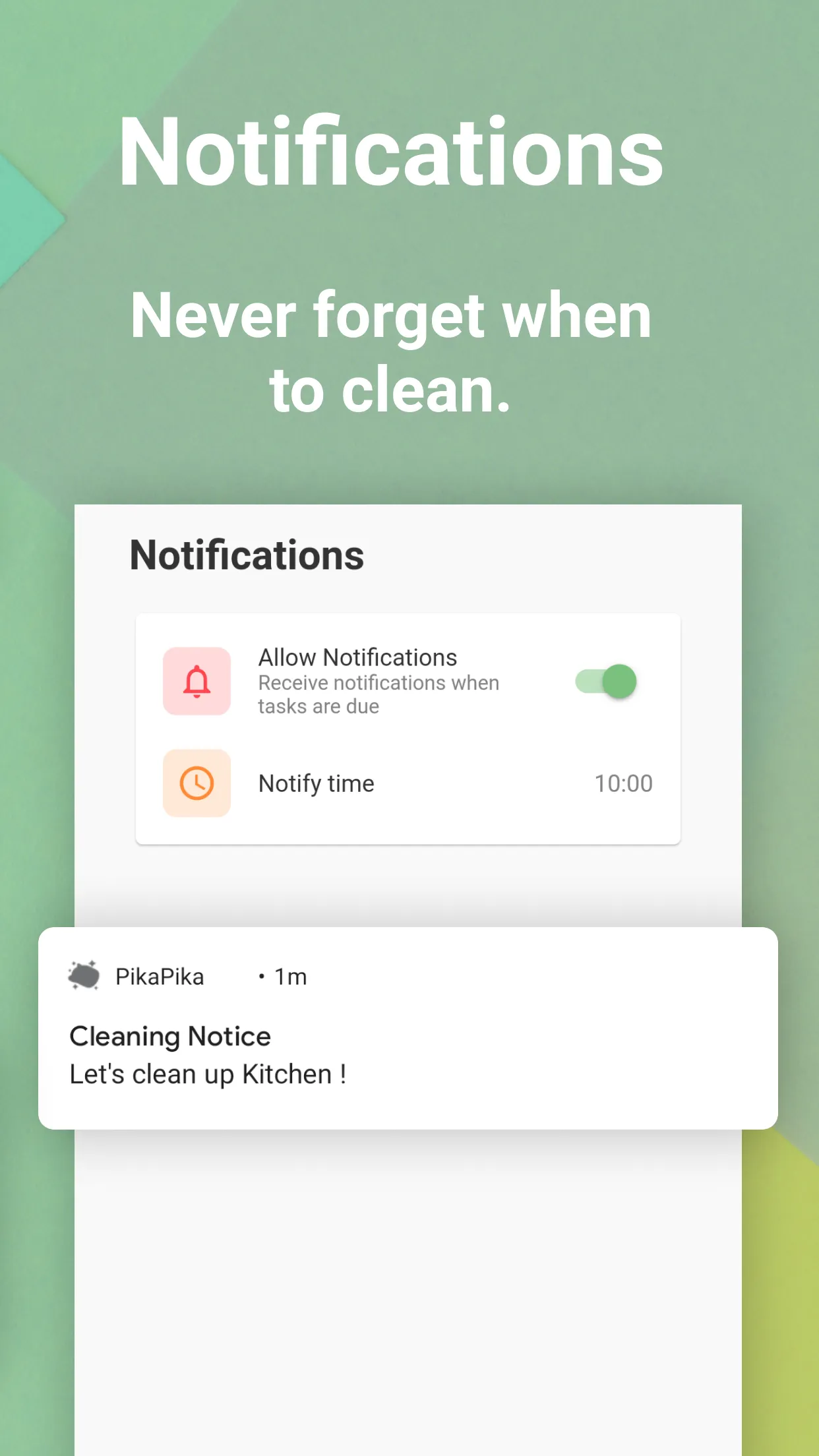 Chores Schedule App - PikaPika | Indus Appstore | Screenshot