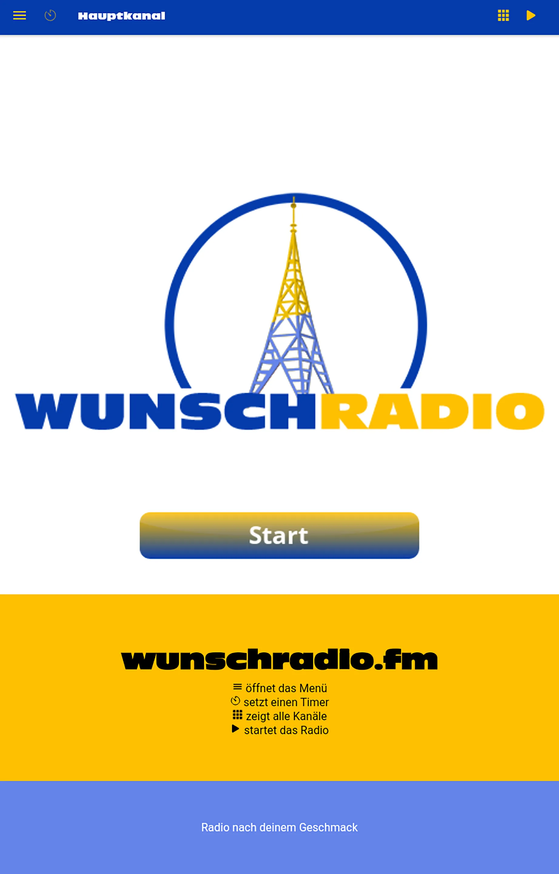 wunschradio | Indus Appstore | Screenshot