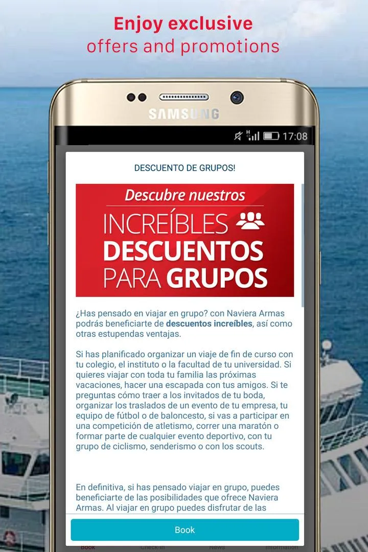 NAVIERA ARMAS: ferries | Indus Appstore | Screenshot