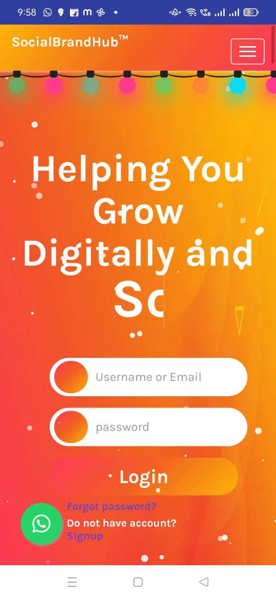 Social Brand Hub- Grow Digital | Indus Appstore | Screenshot