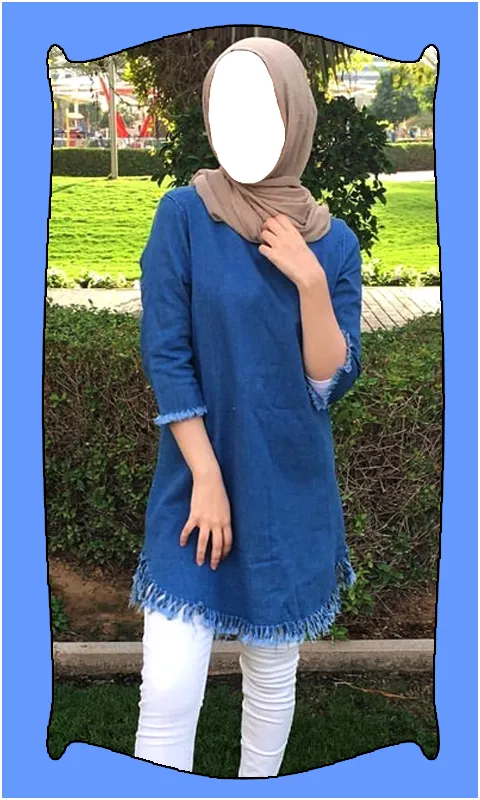 Hijab Girl Fashion Jeans Dress | Indus Appstore | Screenshot