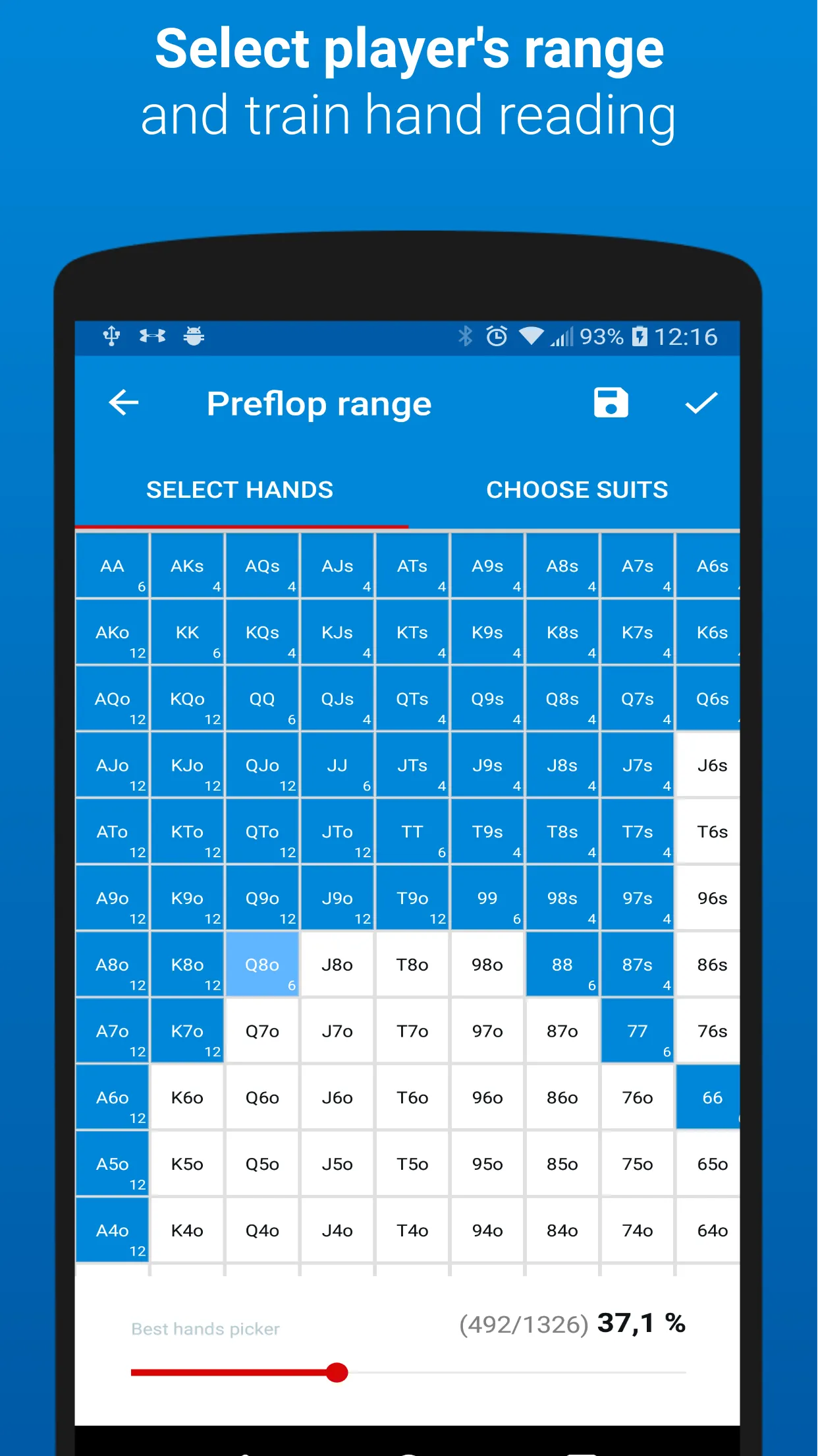 Poker calculator Holdem Lab | Indus Appstore | Screenshot