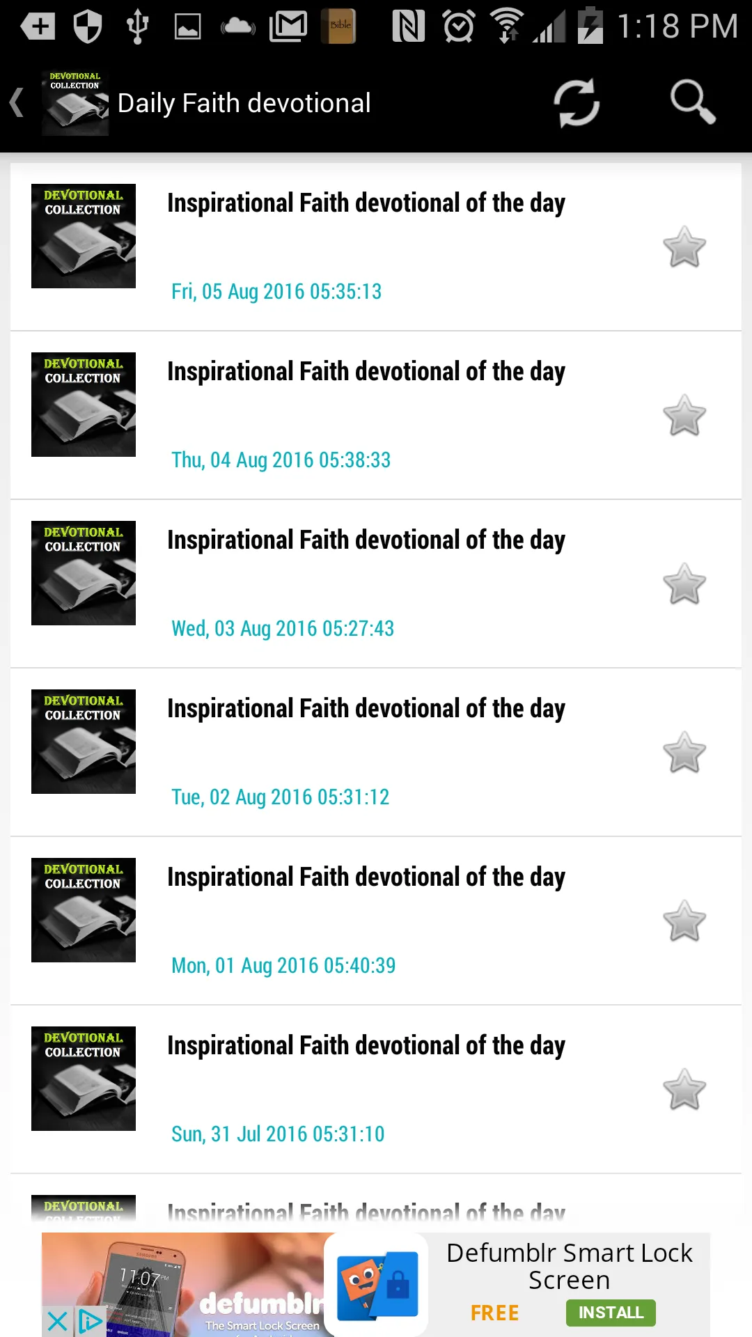 Bible Devotional Collection | Indus Appstore | Screenshot