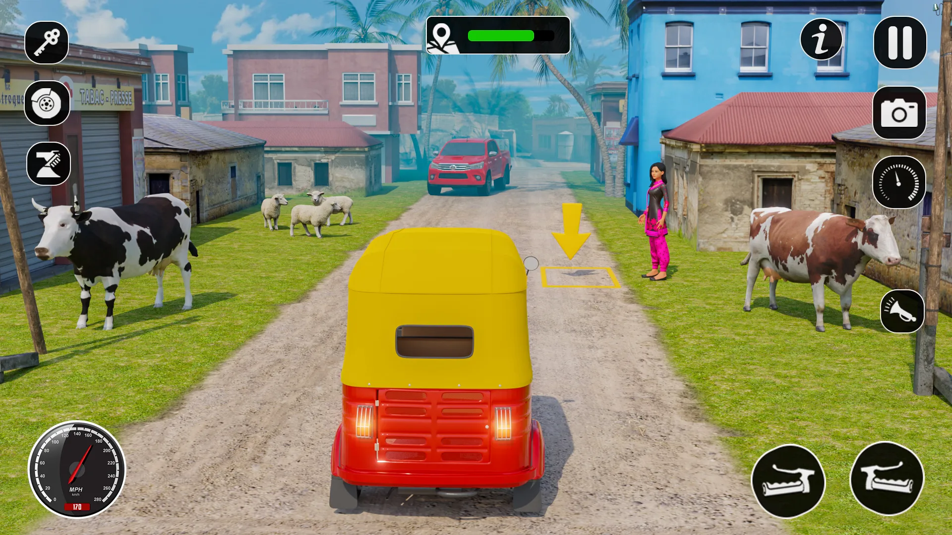 Tuk Tuk Auto Rickshaw Driver3d | Indus Appstore | Screenshot