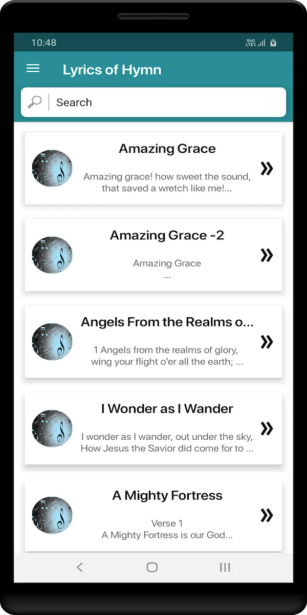 Lyrics of Hymn - Offline | Indus Appstore | Screenshot