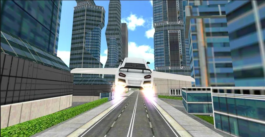 Flying Car Sim | Indus Appstore | Screenshot