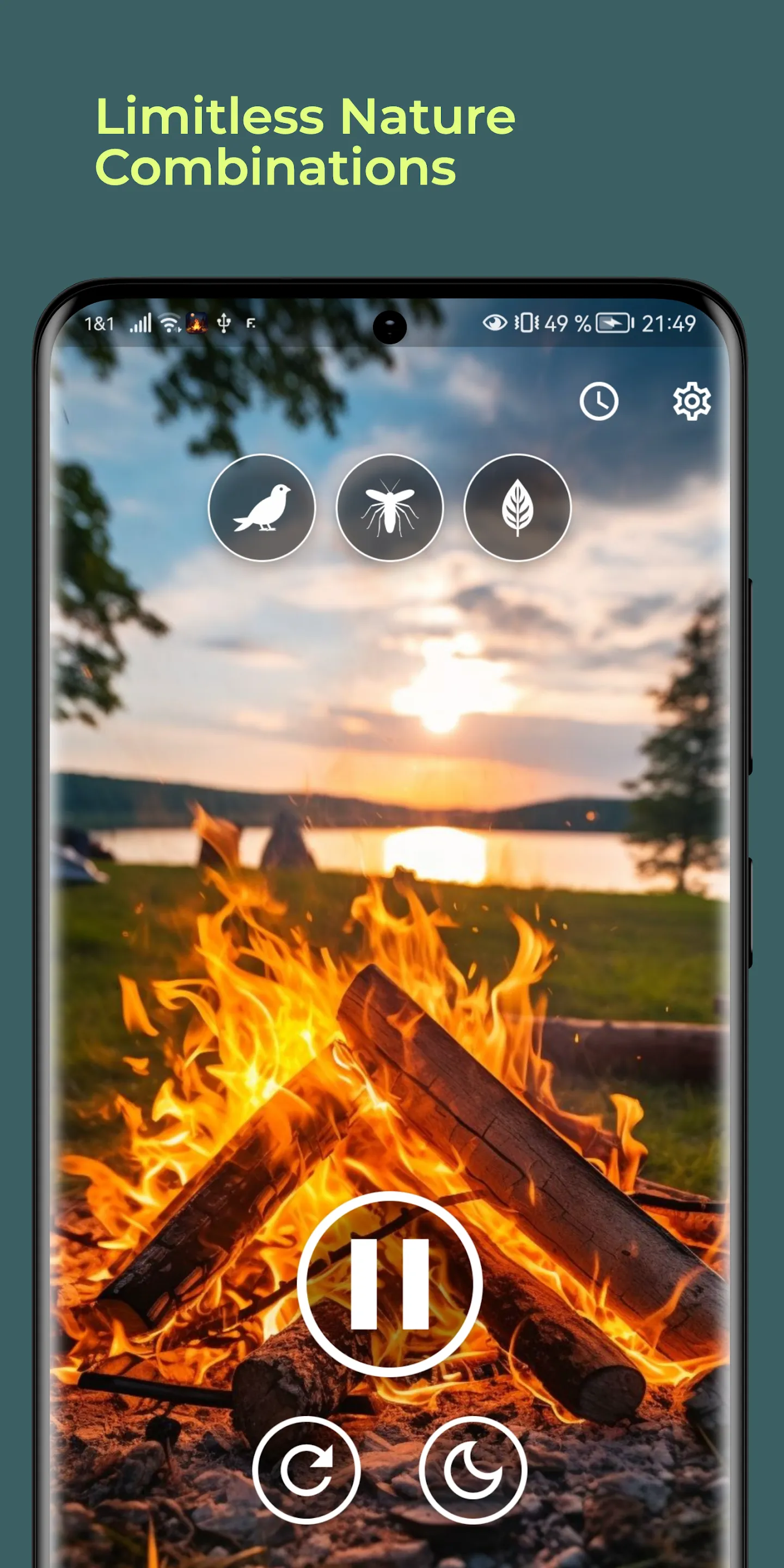 Campfire Ambience | Indus Appstore | Screenshot