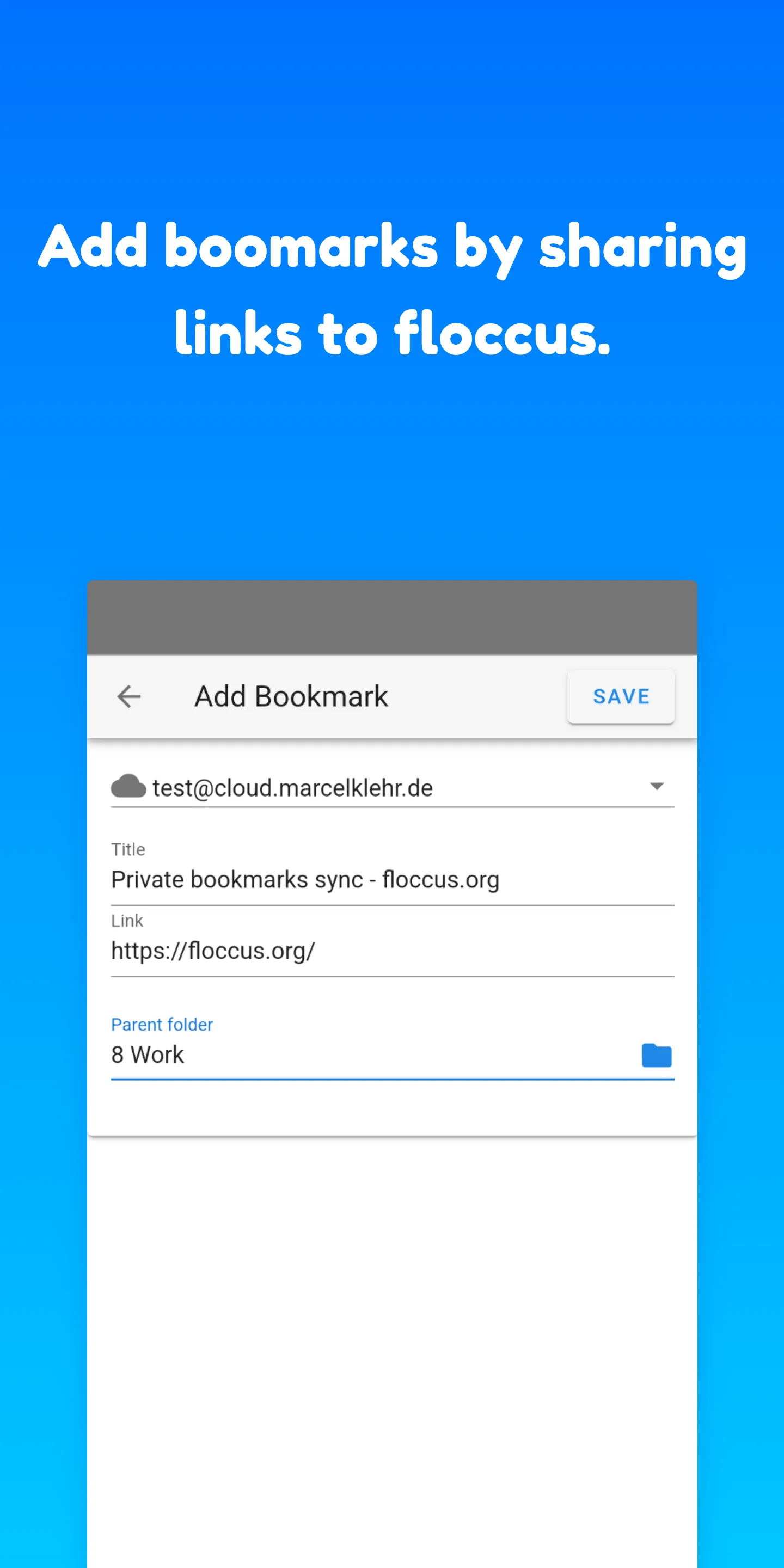 floccus bookmark sync | Indus Appstore | Screenshot