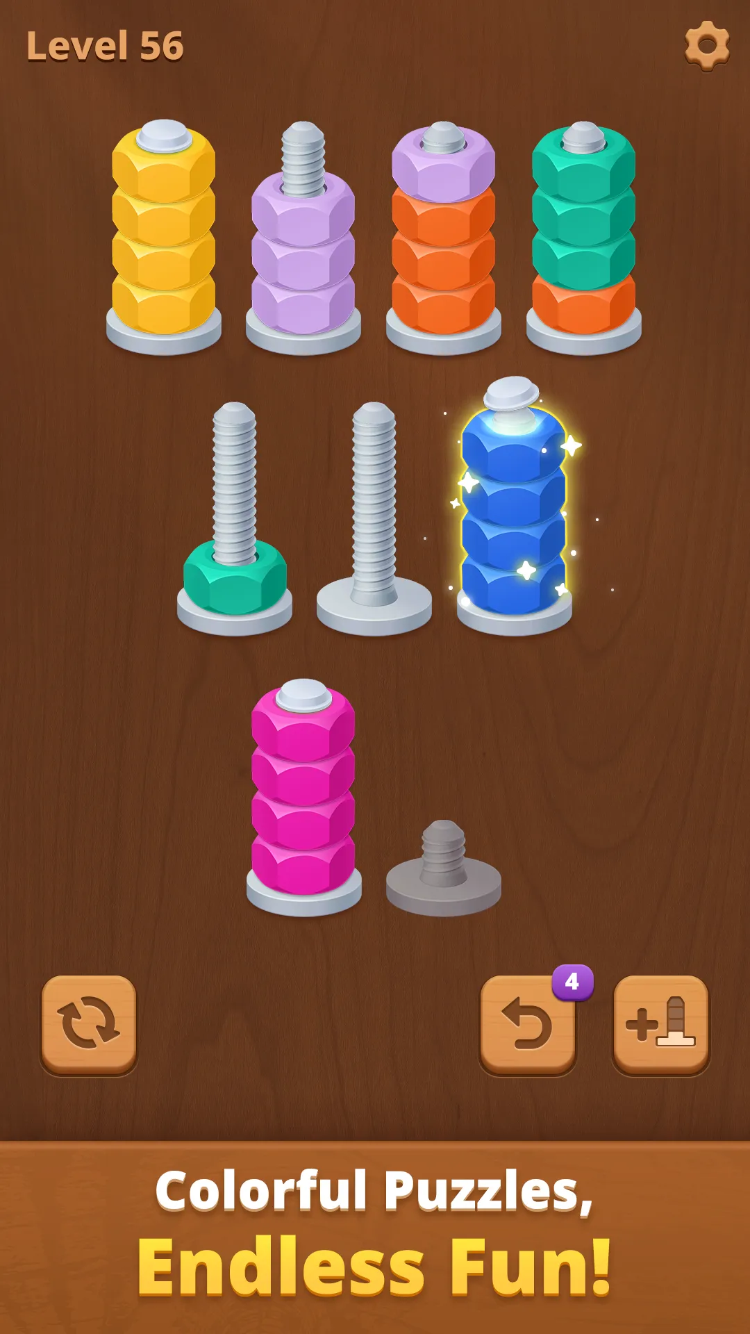 Nuts Sort Journey | Indus Appstore | Screenshot