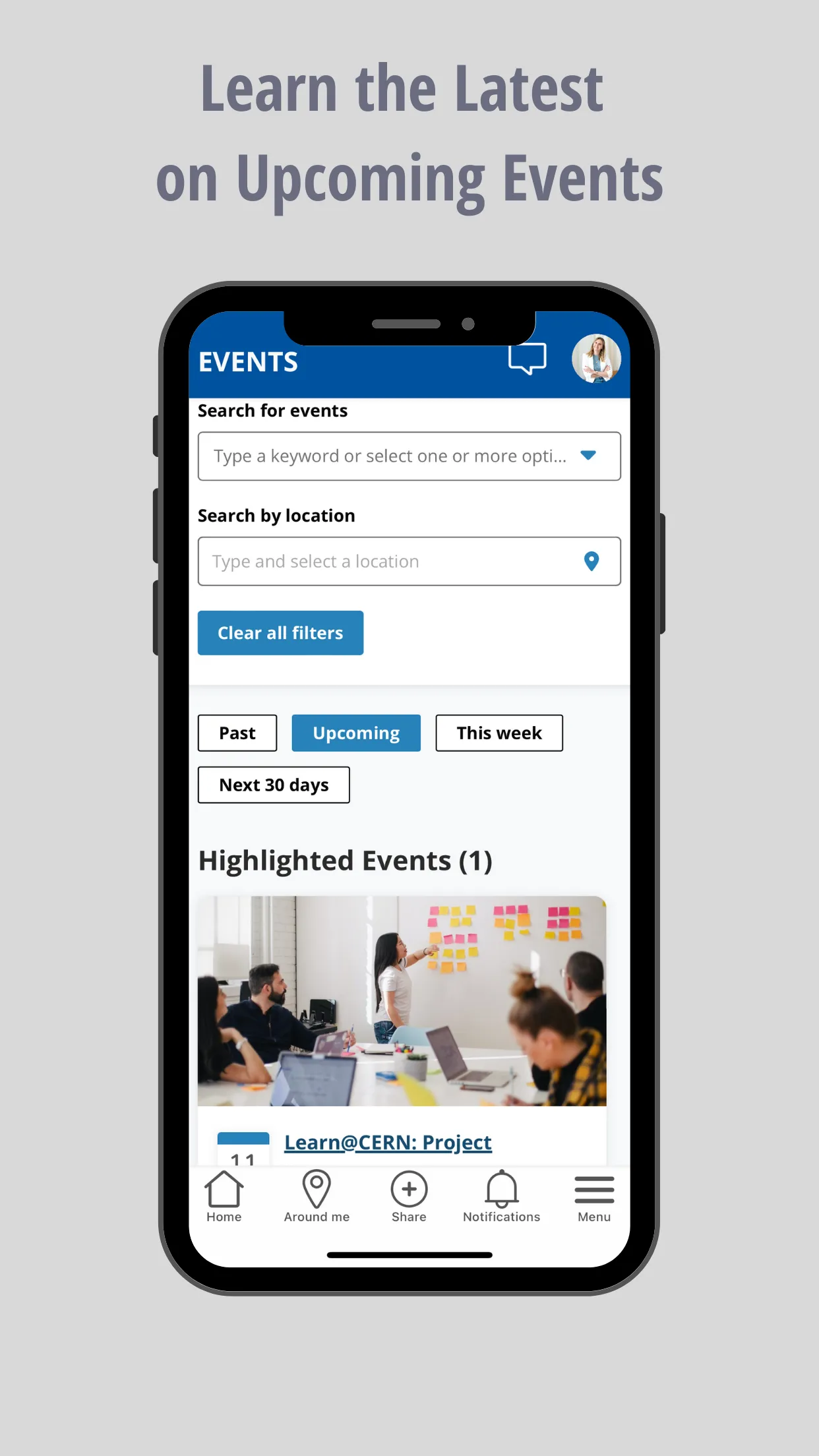 CERN Alumni | Indus Appstore | Screenshot