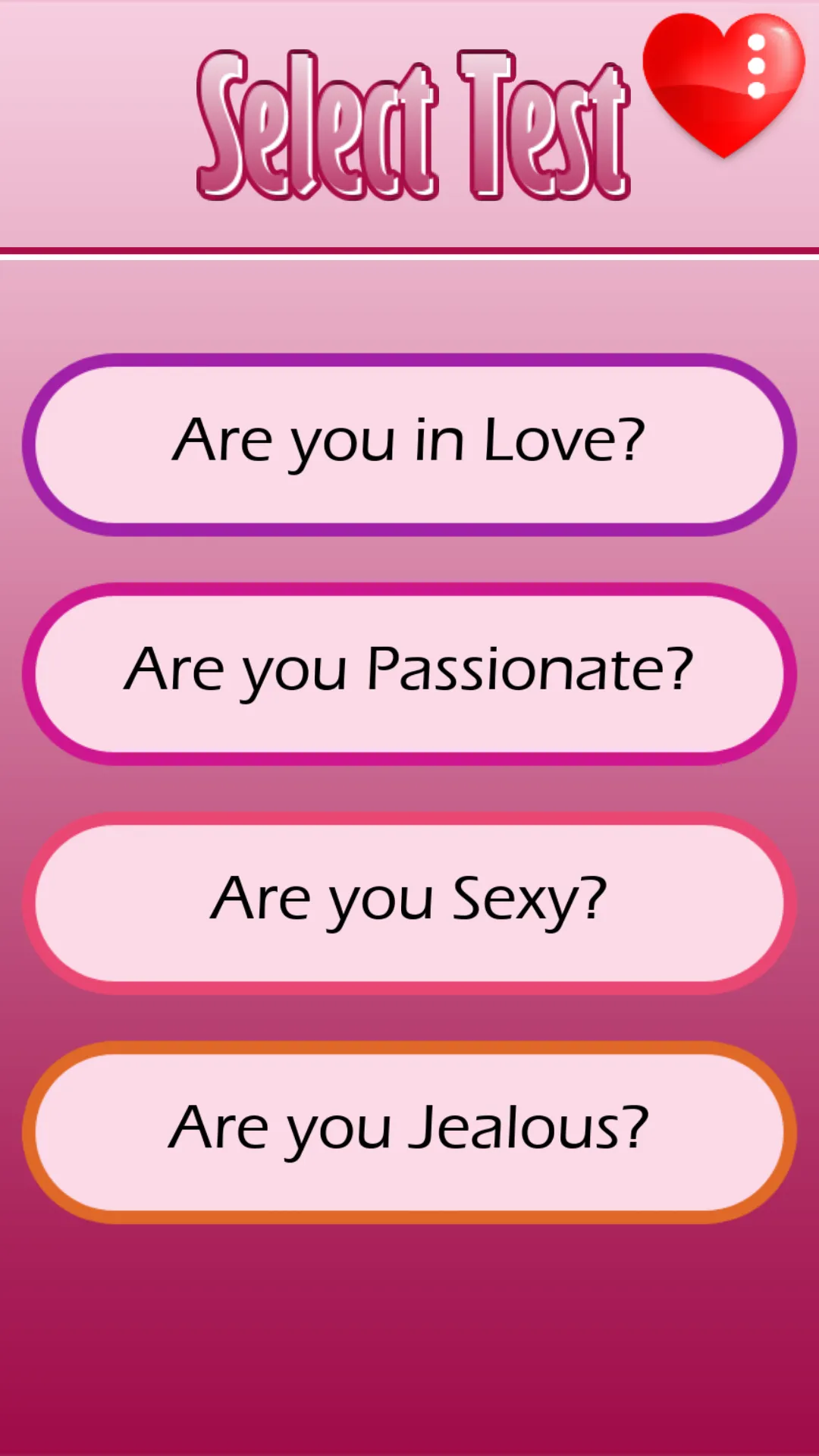 Love Tester in English | Indus Appstore | Screenshot