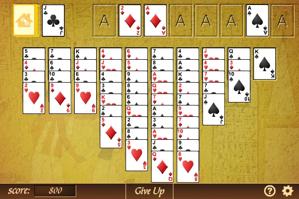 Thieves of Egypt Solitaire | Indus Appstore | Screenshot