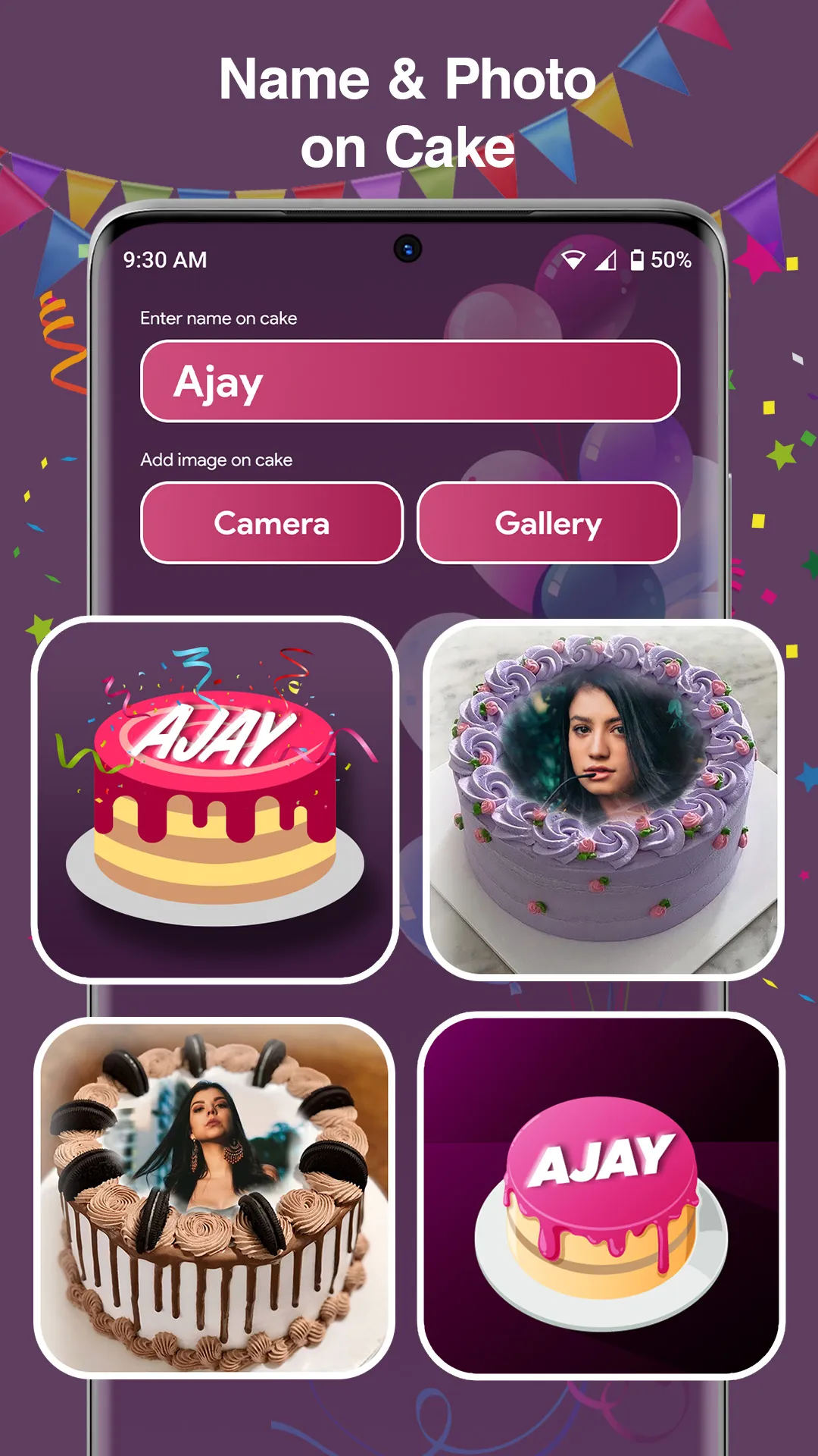 Birthday Song With Name | Indus Appstore | Screenshot