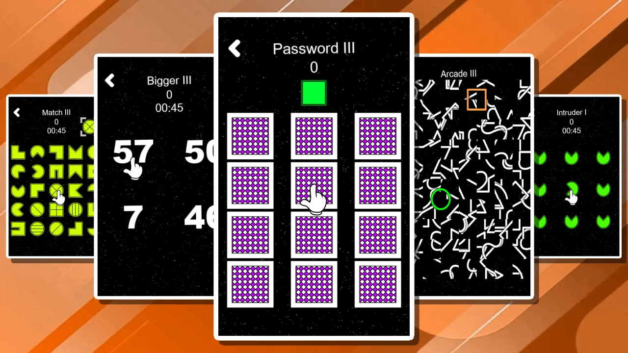 Pastimes Minigames Braintests | Indus Appstore | Screenshot