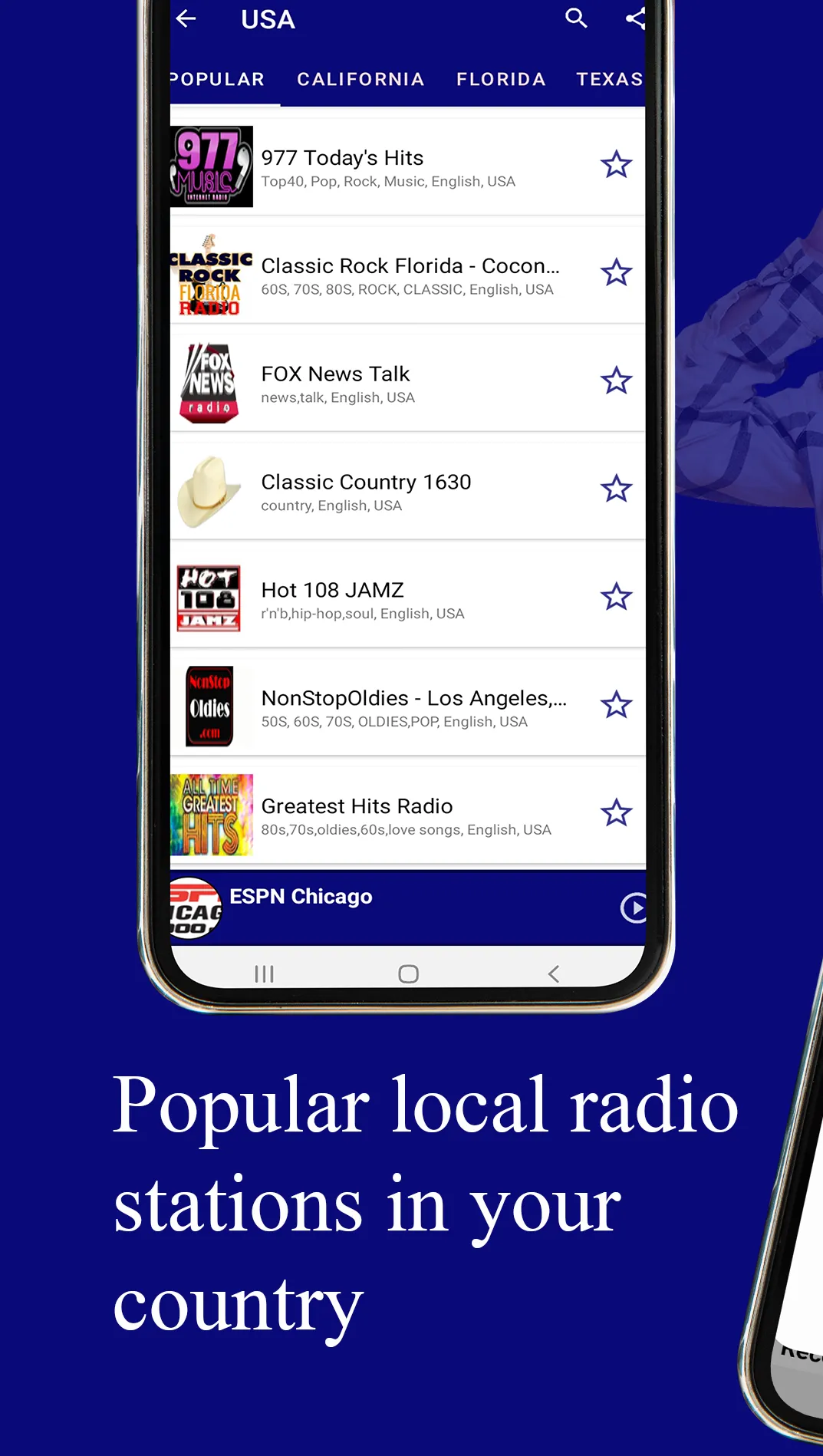 FM Radio : AM, FM, Radio Tuner | Indus Appstore | Screenshot