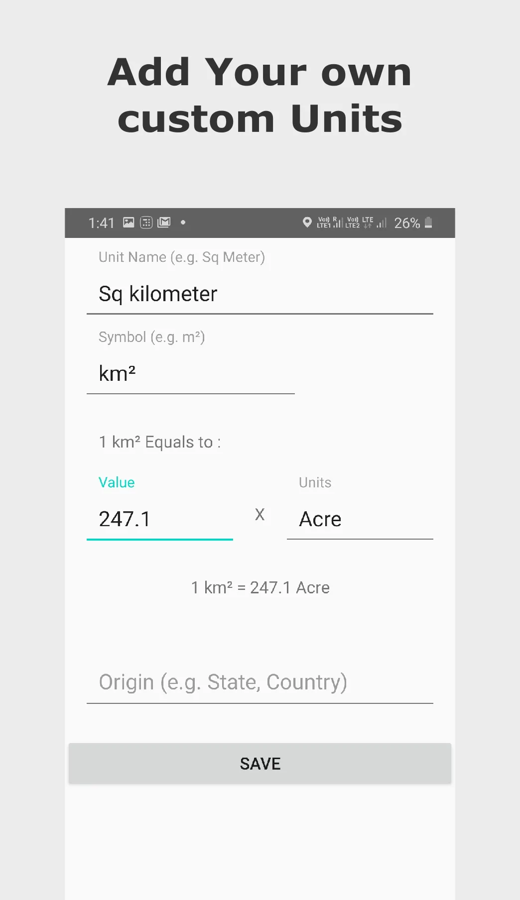 Easy Area : Land Area Measure | Indus Appstore | Screenshot