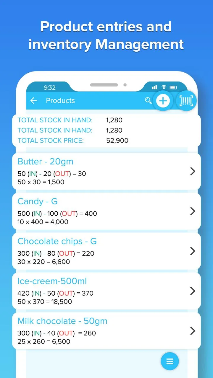 eStock: Stock Manager, Invento | Indus Appstore | Screenshot