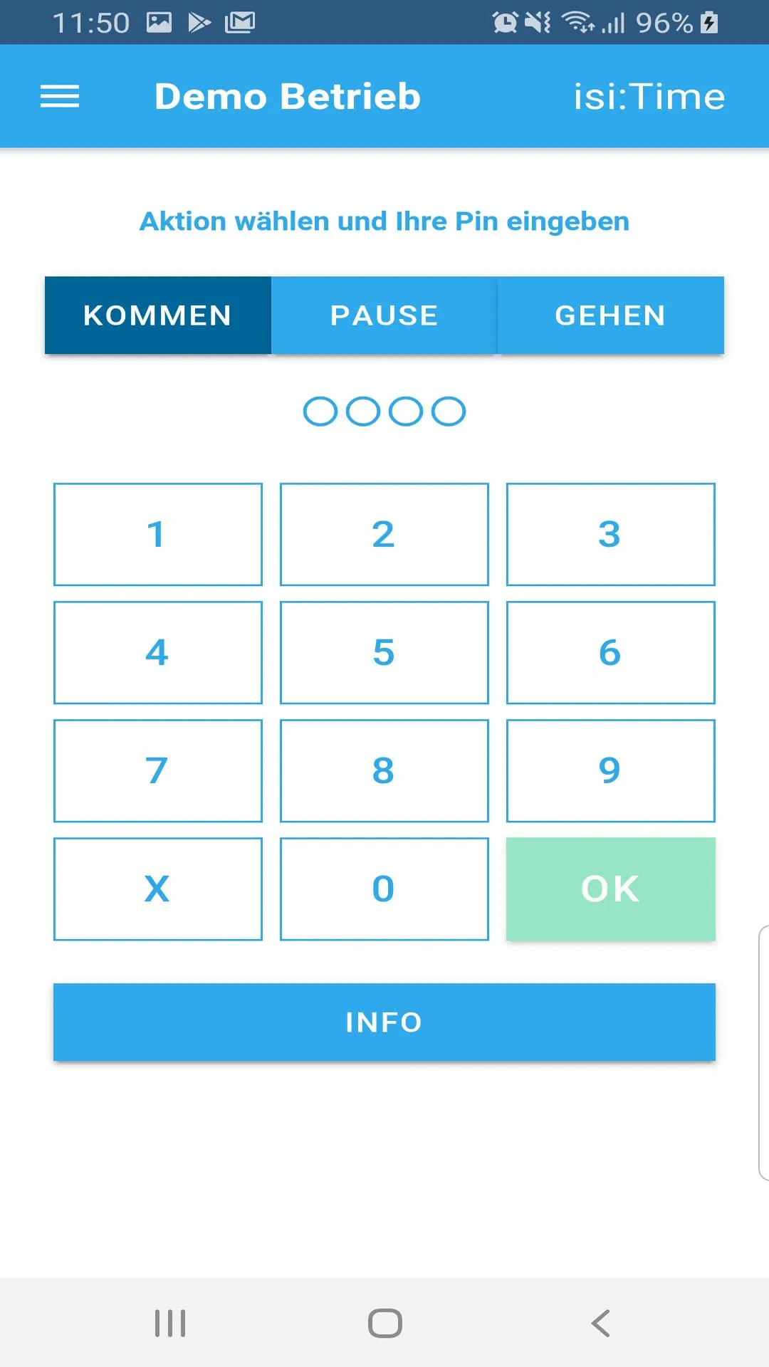 isi:Time Time & Attendance | Indus Appstore | Screenshot