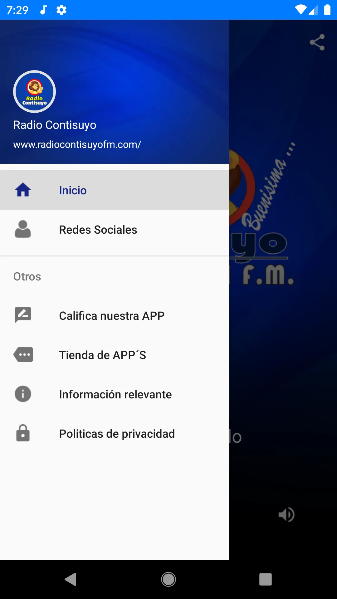 Radio Contisuyo | Indus Appstore | Screenshot