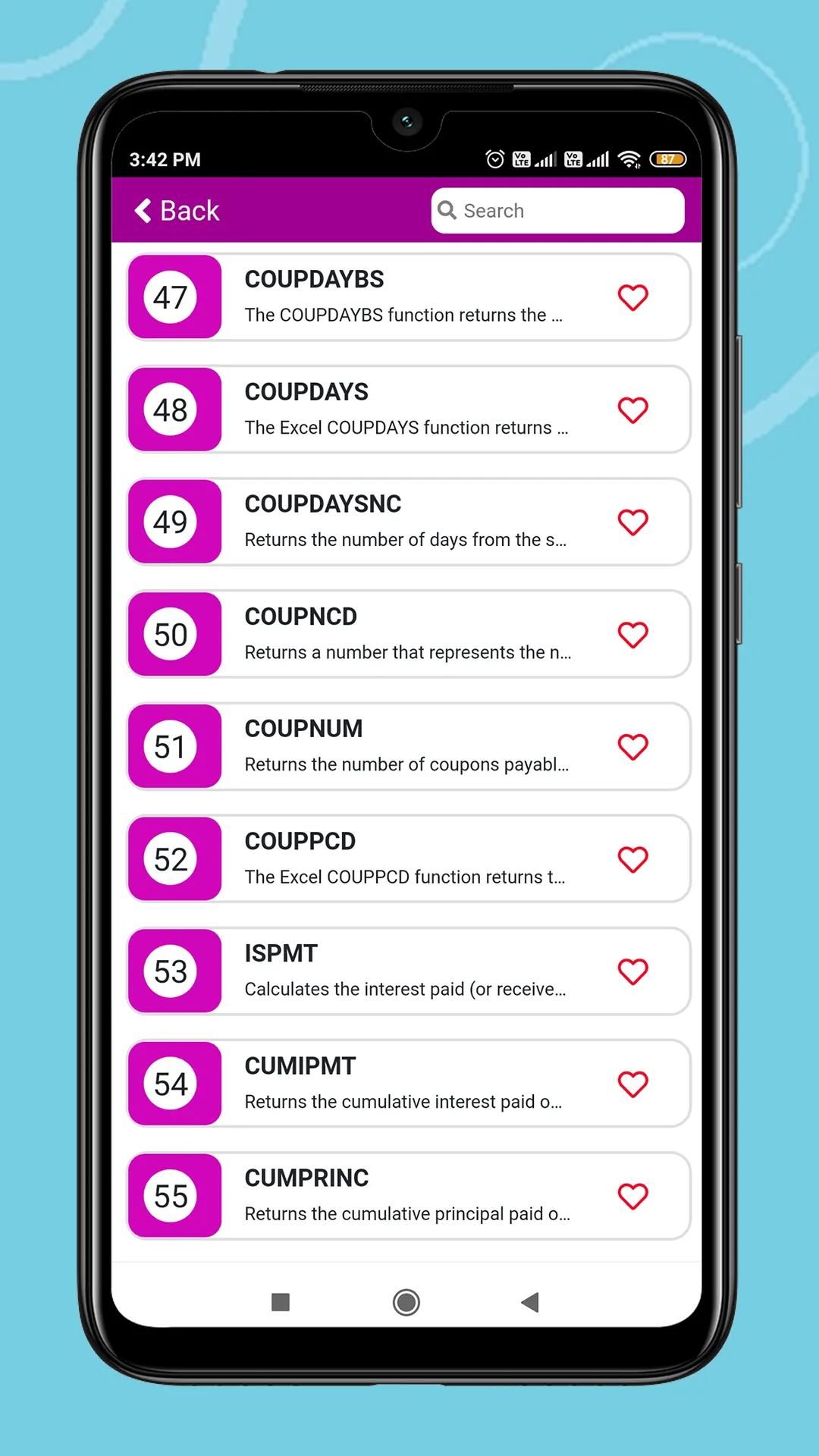 Excel formulas and tips | Indus Appstore | Screenshot