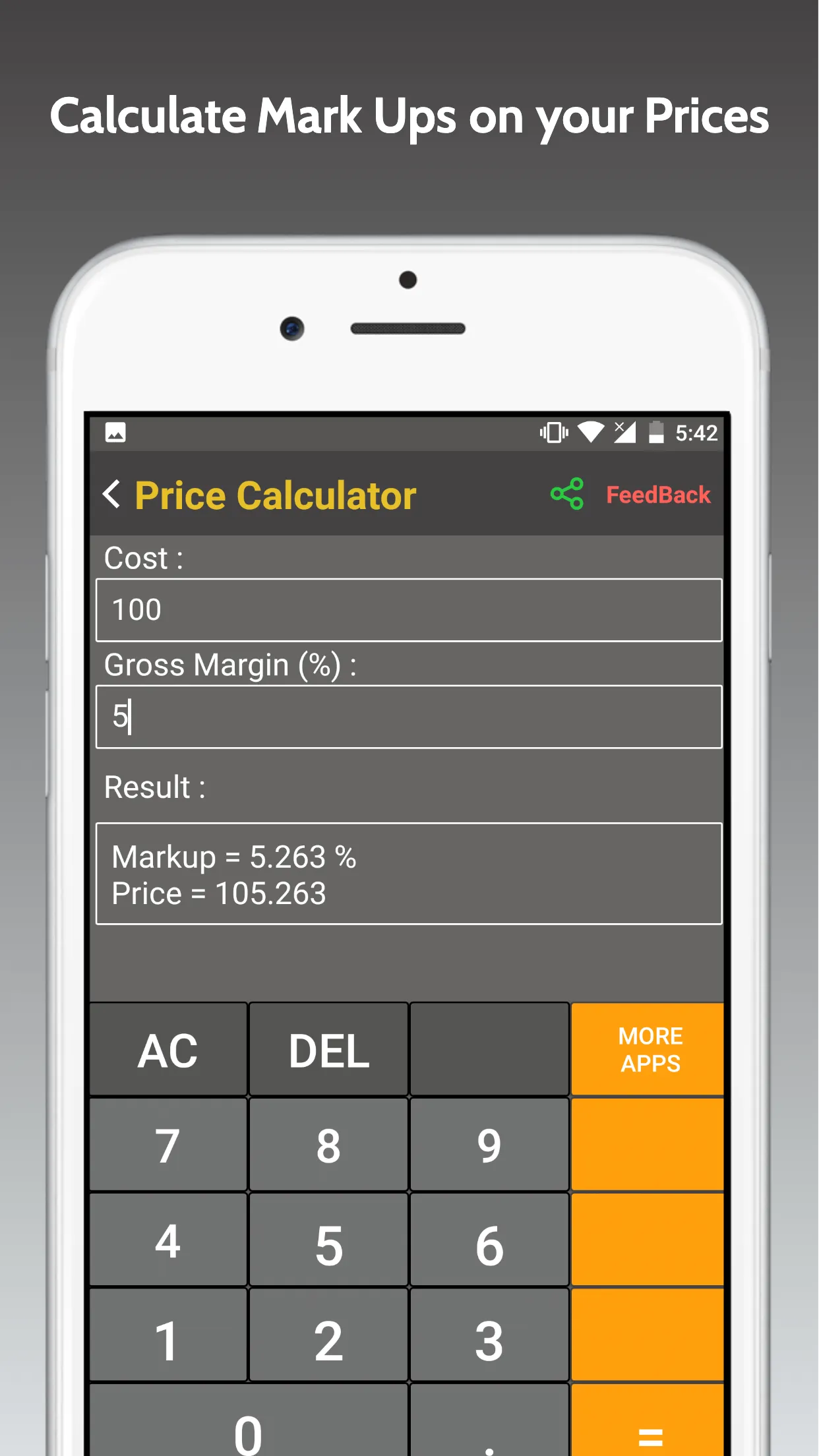 Business Calculator | Indus Appstore | Screenshot