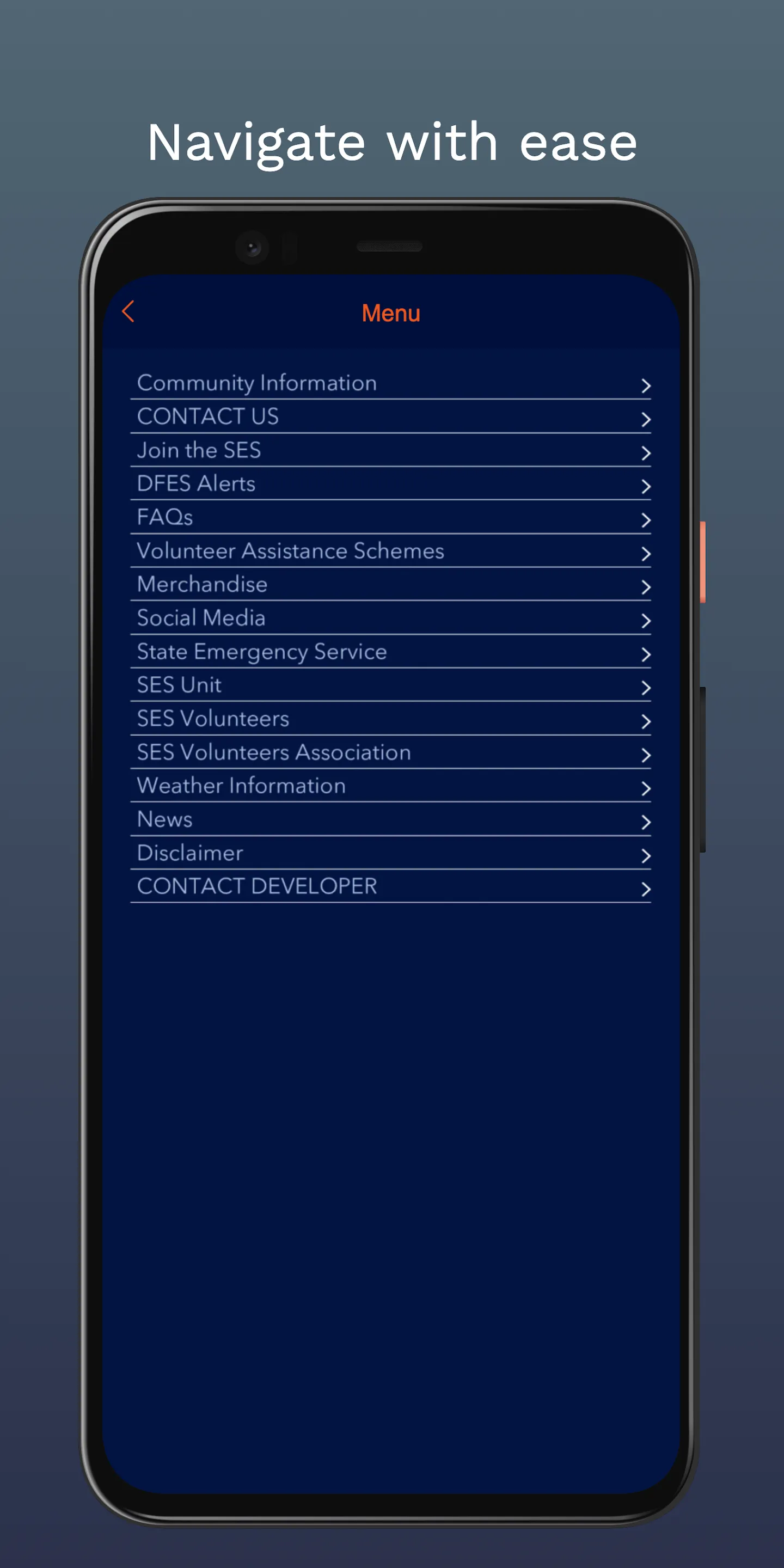 SES Volunteer Assoc. SESVA | Indus Appstore | Screenshot