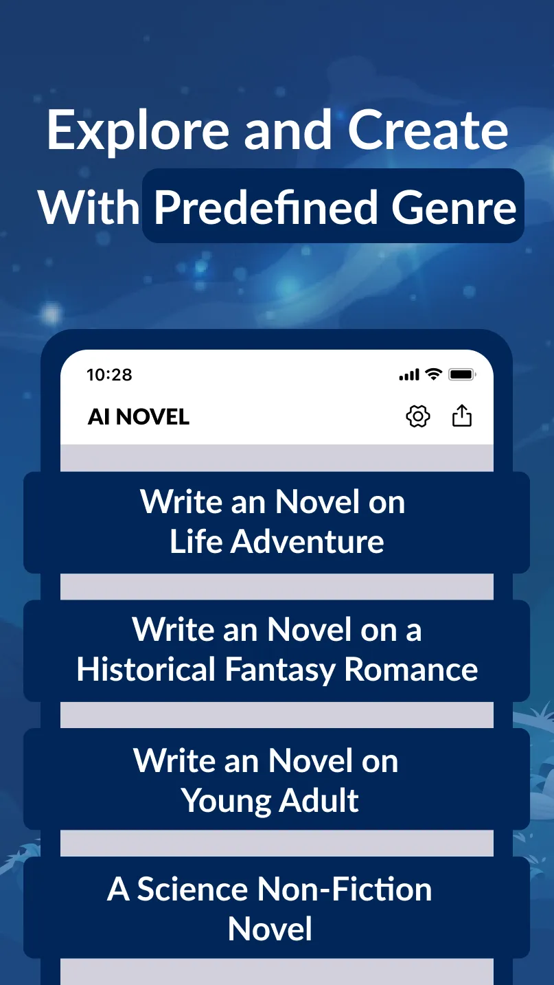 AI Novel Writer - Write Novels | Indus Appstore | Screenshot