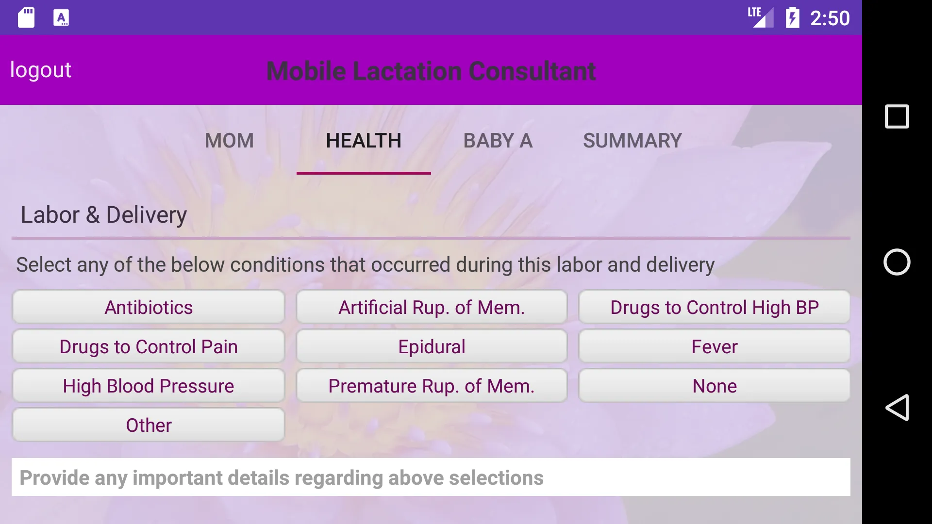 Mobile Lactation Consultant Cl | Indus Appstore | Screenshot