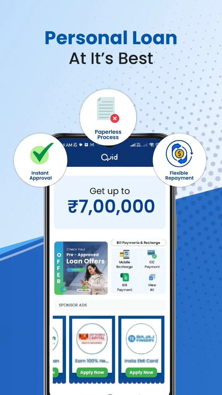 Quid: Personal Loan App | Indus Appstore | Screenshot