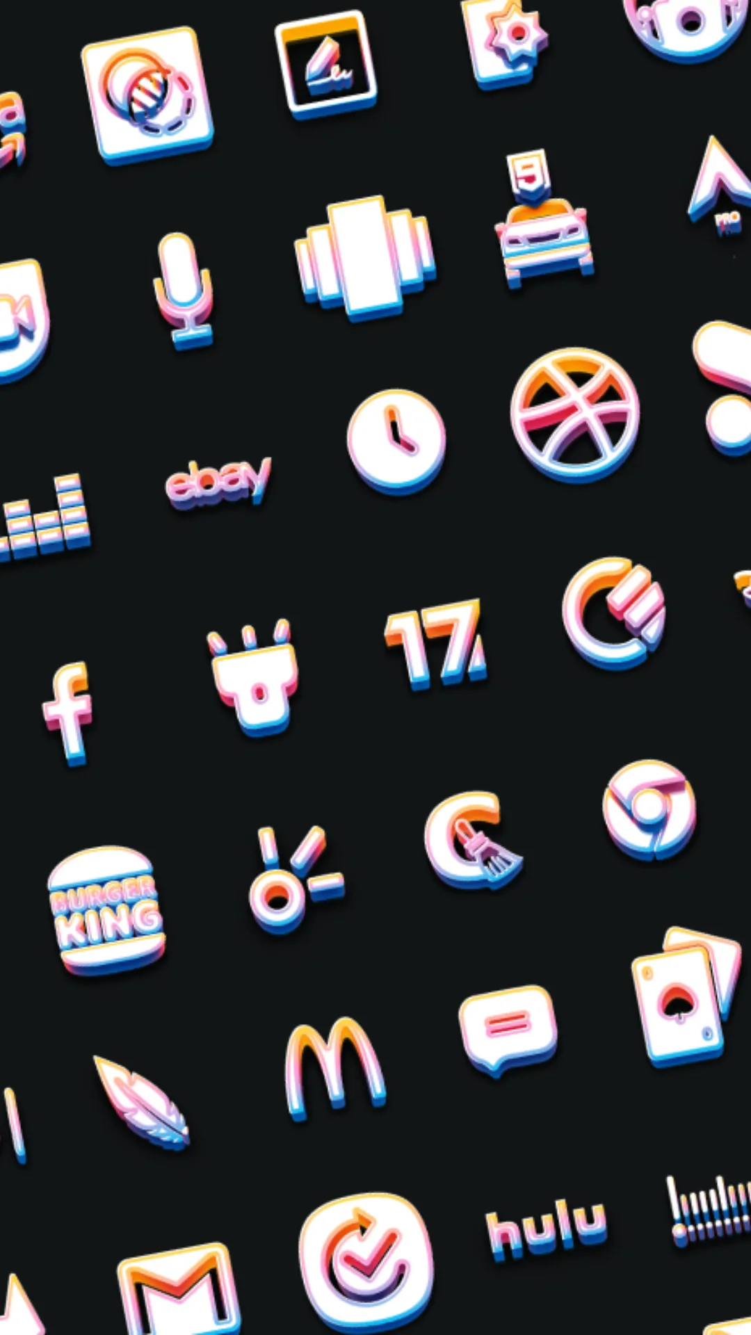 Chromatic HD Icon Pack | Indus Appstore | Screenshot