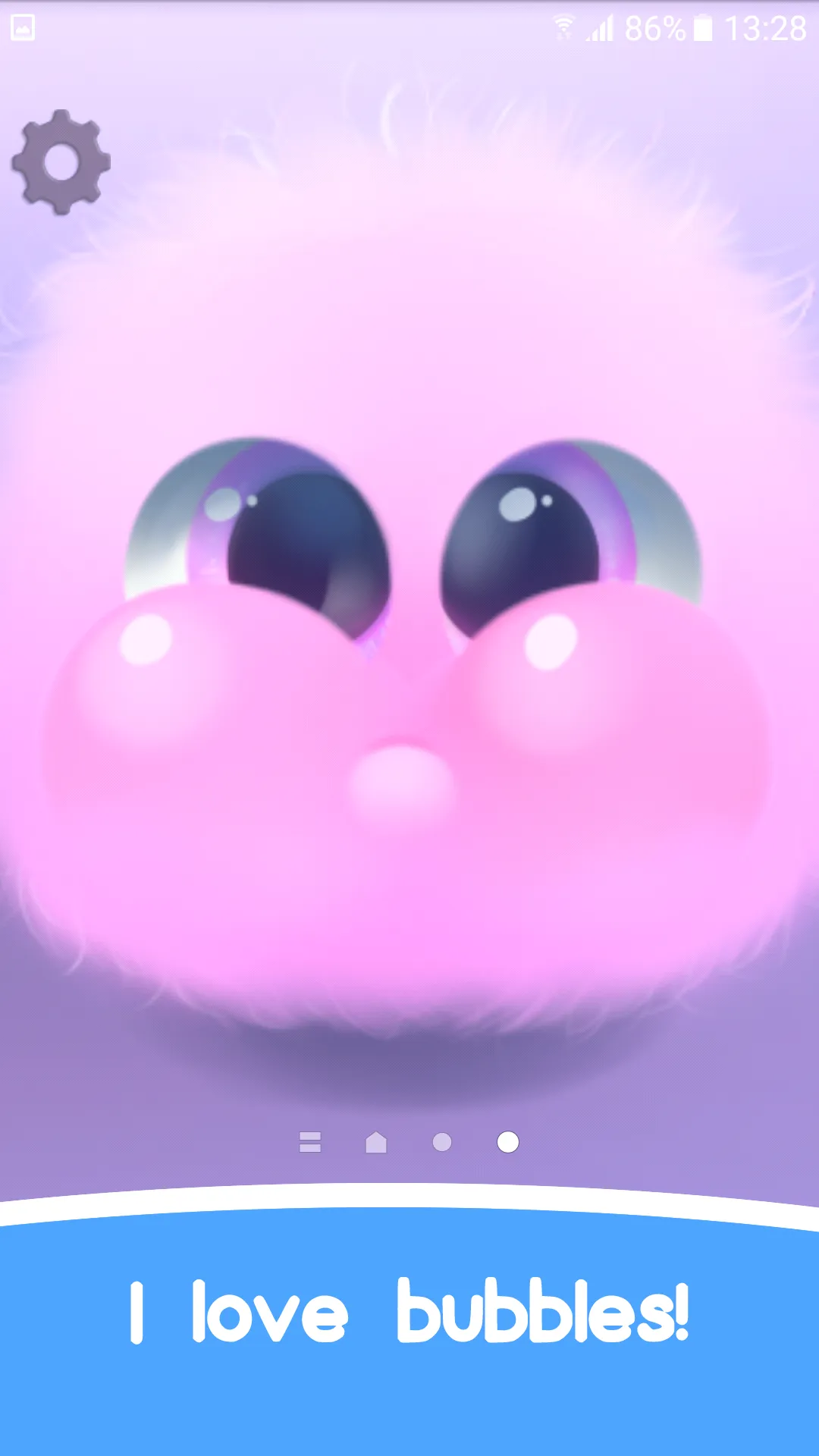 Fluffy Bubble Live Wallpaper | Indus Appstore | Screenshot