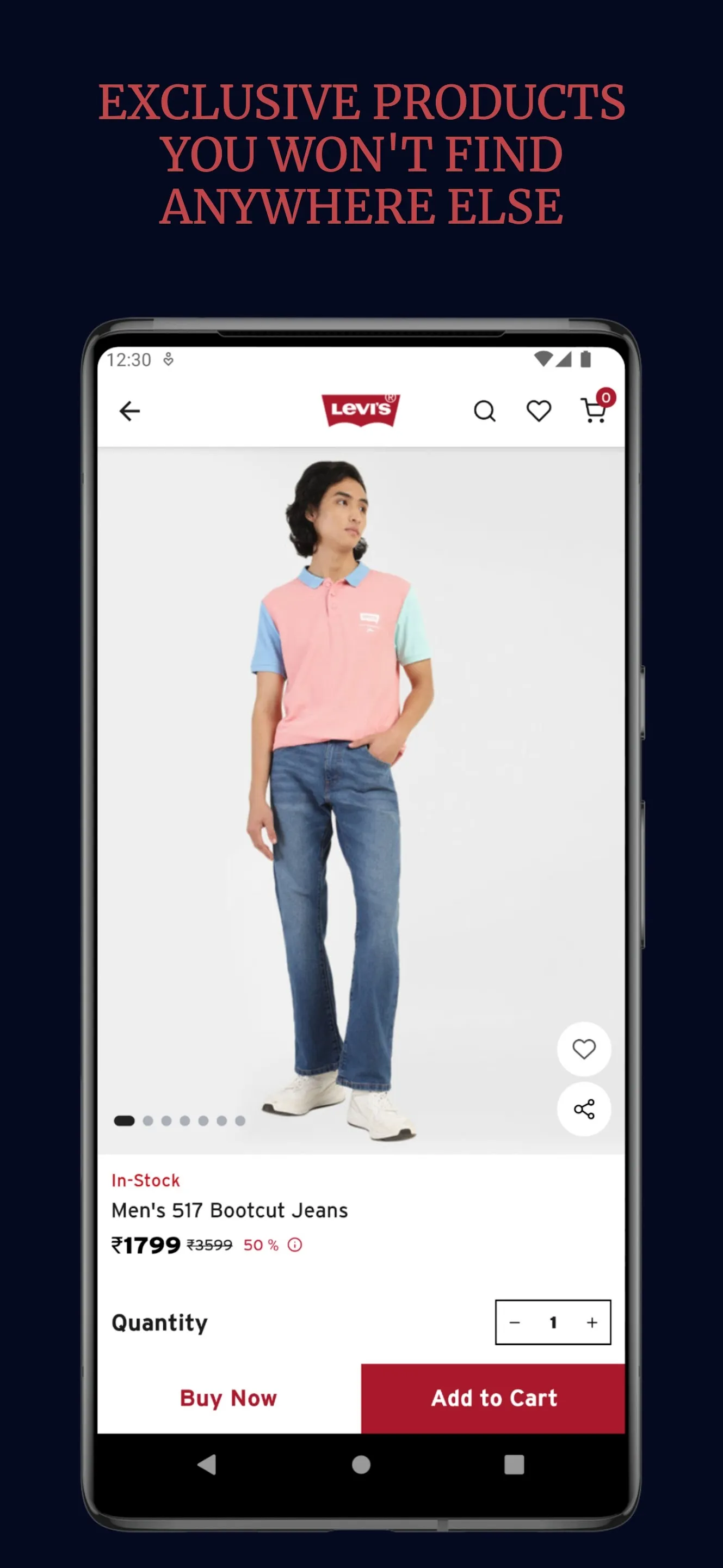 Levi's® India | Indus Appstore | Screenshot