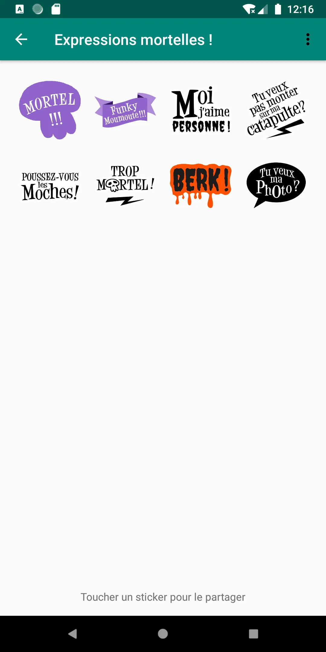 Stickers Mortelle Adèle | Indus Appstore | Screenshot