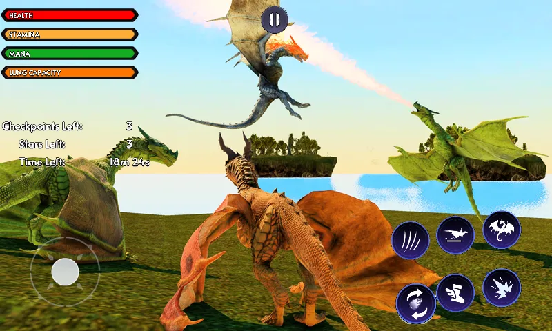 Dragon flying simulator | Indus Appstore | Screenshot