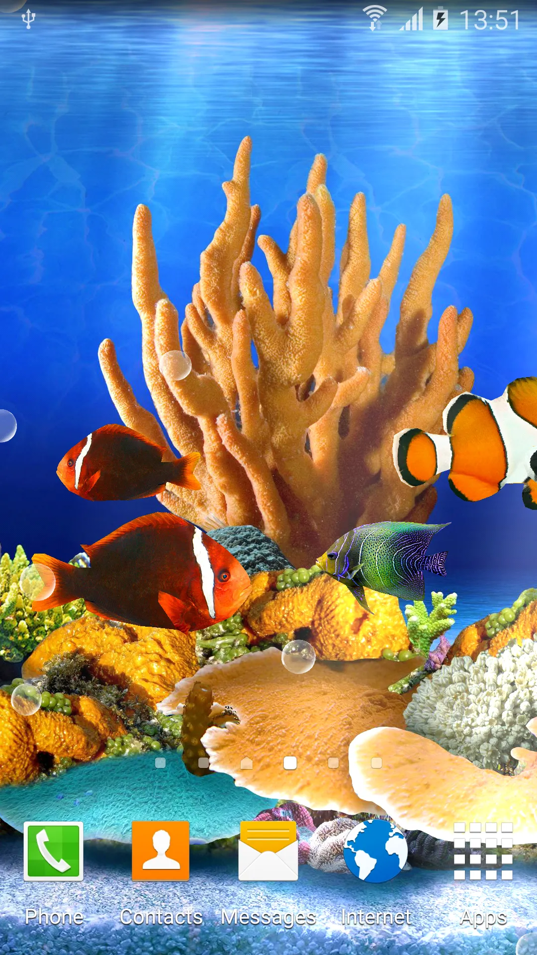 Aquarium Live Wallpaper HD | Indus Appstore | Screenshot