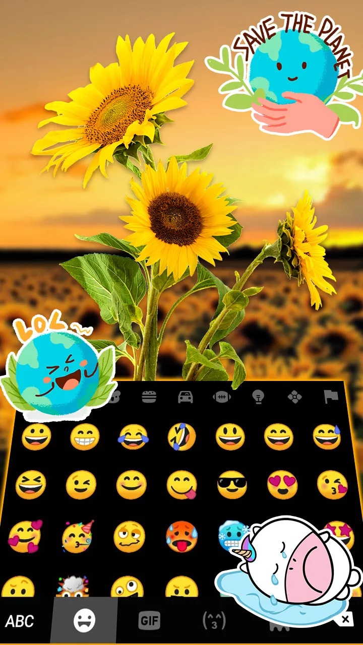 Sunflower Fields Theme | Indus Appstore | Screenshot