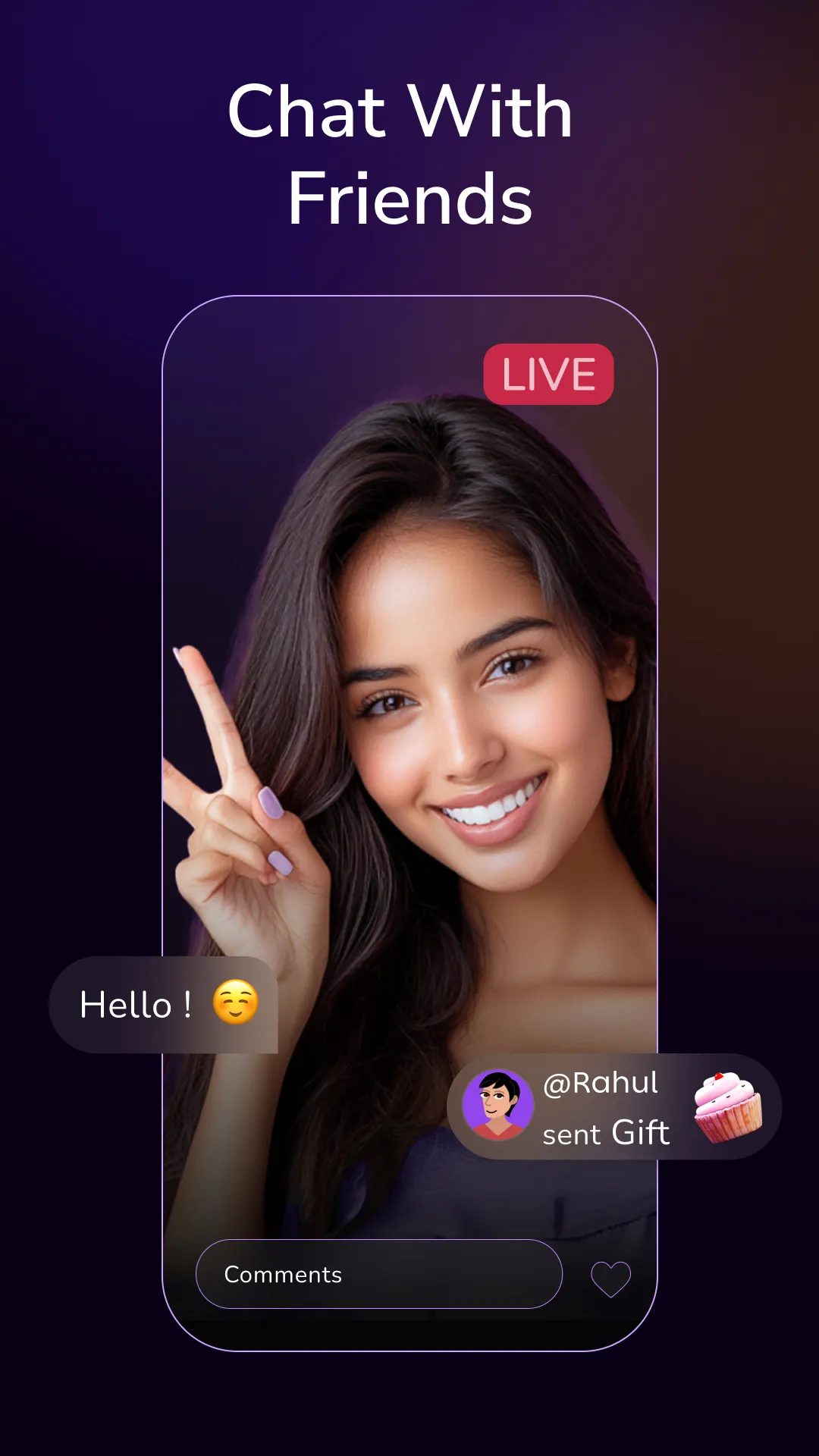 Moj Live - Live Stream & Chat | Indus Appstore | Screenshot