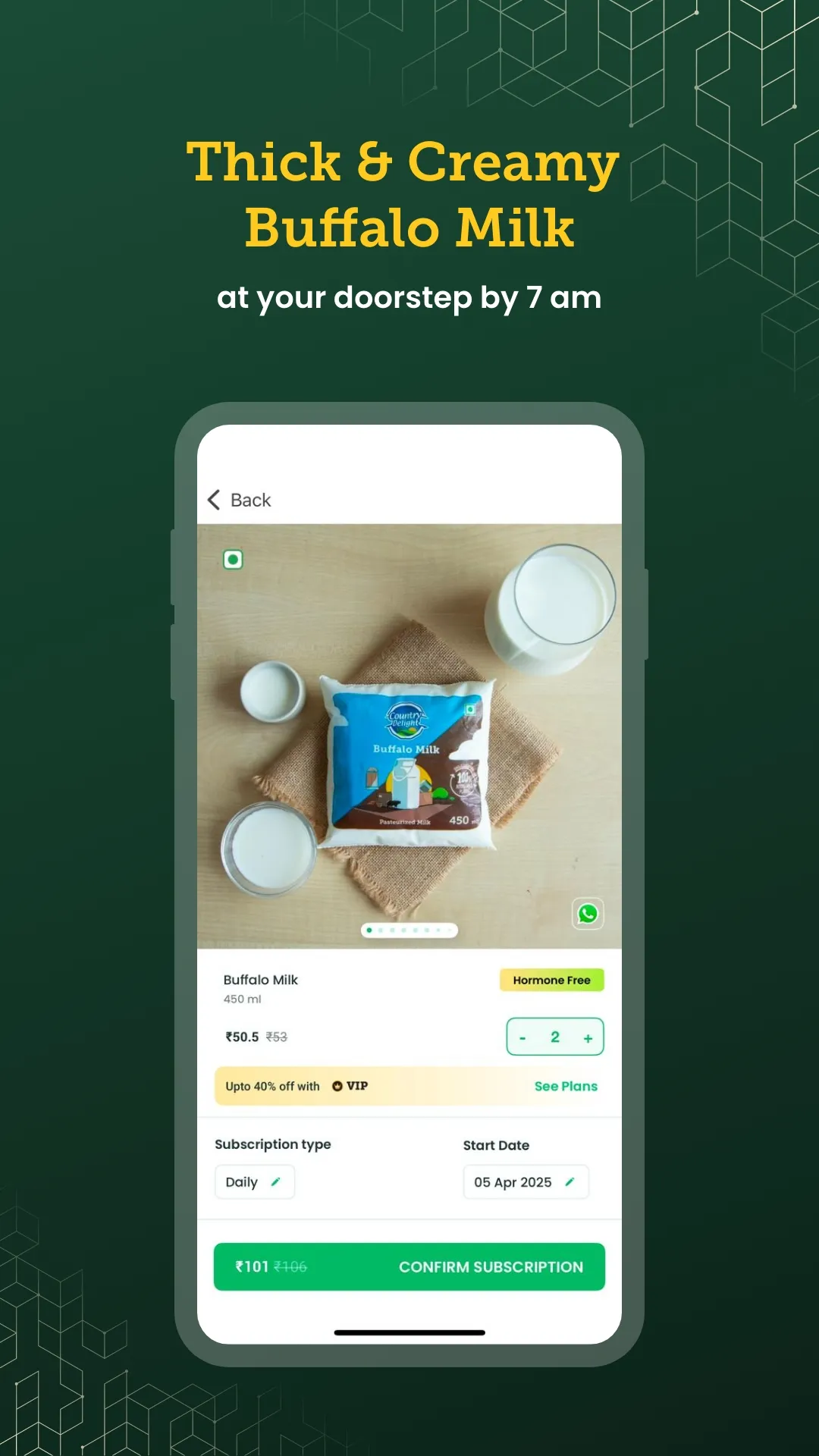 Country Delight: Milk Delivery | Indus Appstore | Screenshot