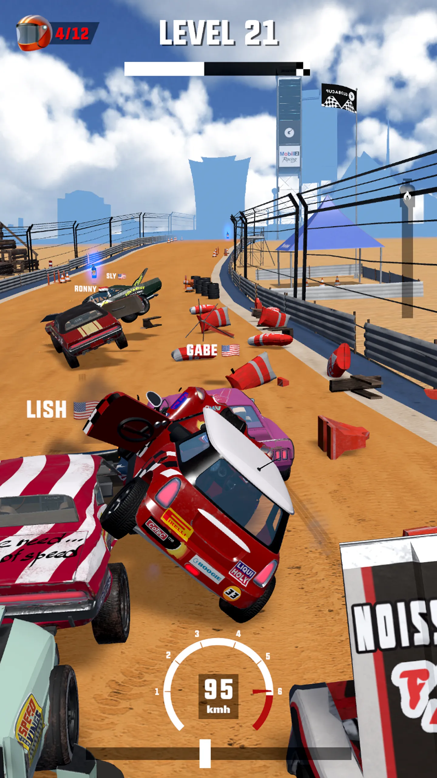 Mad Racing 3D - Crash the Car | Indus Appstore | Screenshot