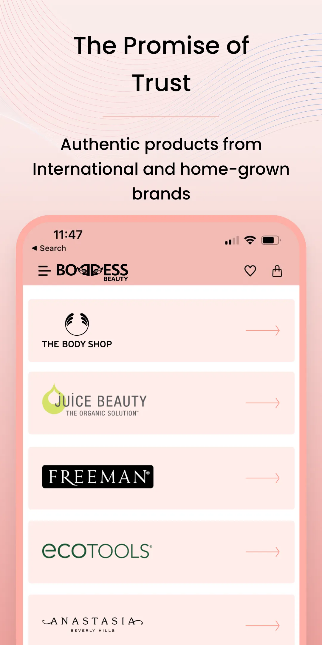 Boddess: Beauty Shopping App | Indus Appstore | Screenshot
