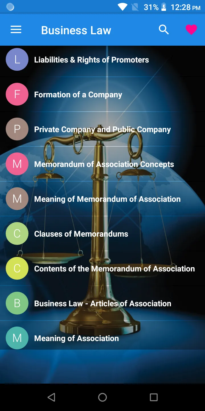 Business Law | Indus Appstore | Screenshot